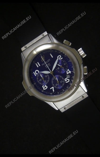 Hublot MDM Geneve Japanese Replica Watch in Blue Dial