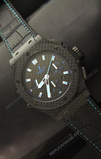 Hublot Big Bang Full Carbon Swiss Watch - 1:1 Mirror Replica Watch