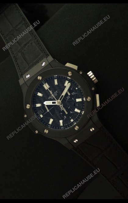 Hublot Big Bang Ceramic Carbon Dial Watch - 1:1 Ultimate Mirror Replica