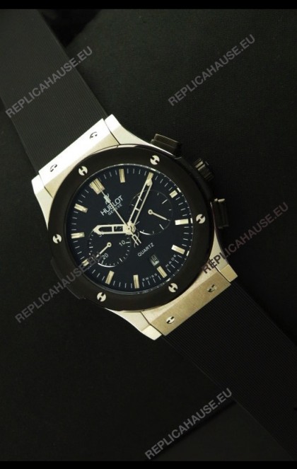 Hublot Big Bang Classic Fusion Chrono Japanese Watch Ceramic Bezel
