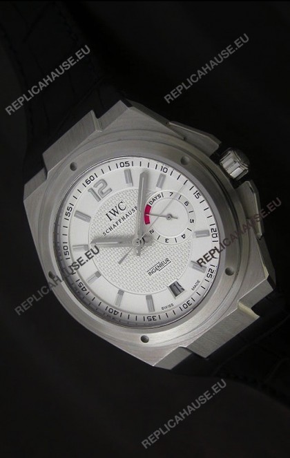IWC Ingenieur Power Reserve Swiss Watch in White