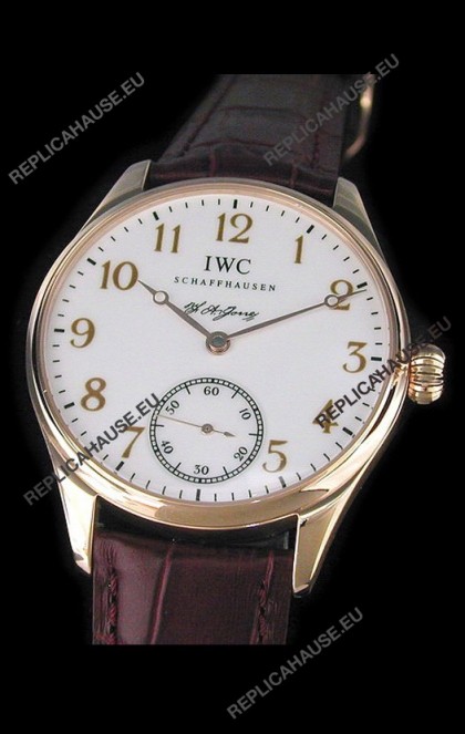 IWC Portuguese Swiss Watch in Rose Gold Casing