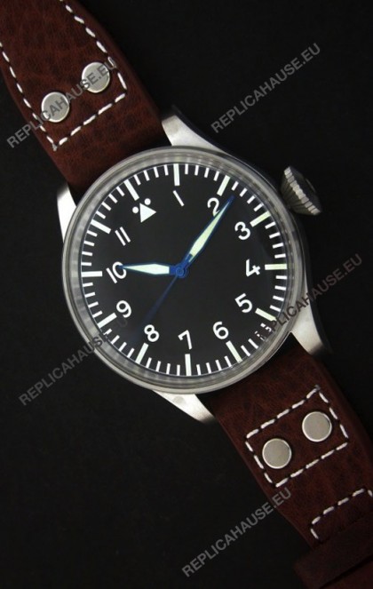IWC Pilot Automtaic Swiss Replica Watch in black Dial