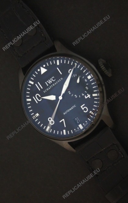 IWC Tournenu one Out of 50 Swiss Replica Watch in Black PVD Casing