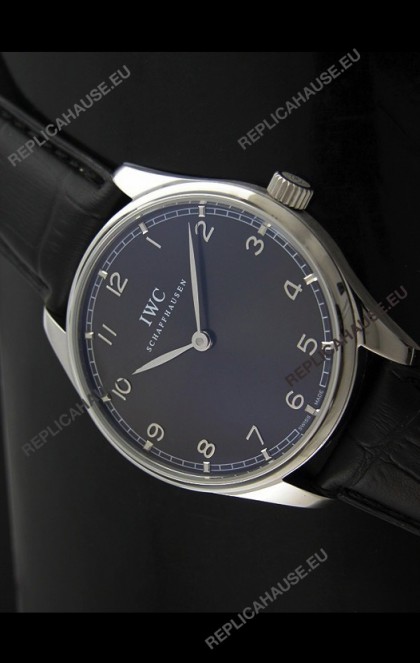 IWC Big Pilot Japanese Replica Watch in Black Dial