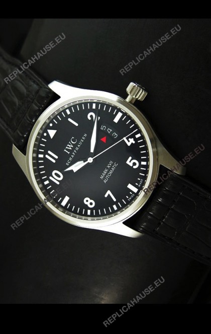 IWC MARK XVII Swiss Replica Watch in Steel Casing - 1:1 Mirror Replica - Original IWC Dial Used