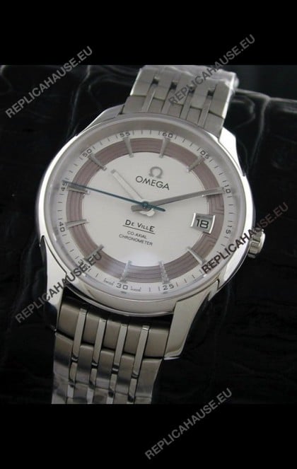 Omega De Ville Hour Vision Watch in Stainless Steel