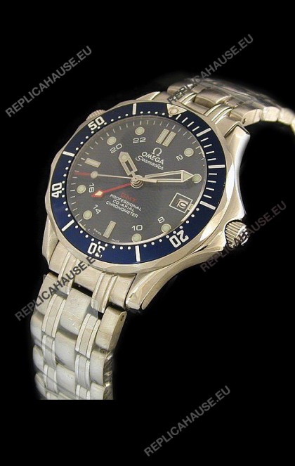Omega Seamaster GMT Professional Watch in Black Dial
