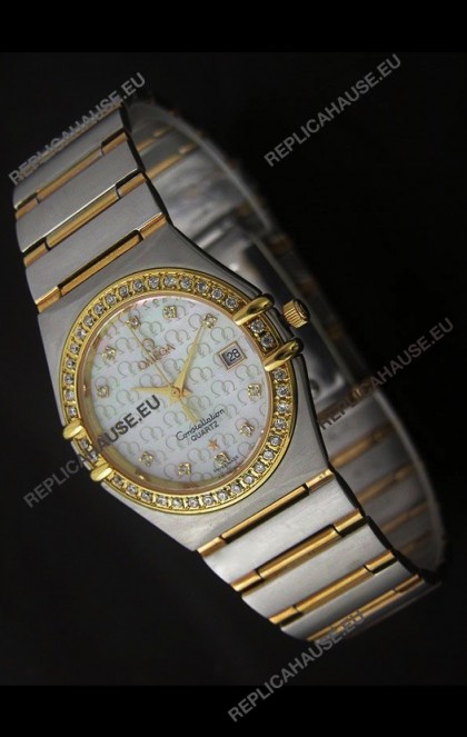 Omega Constellation Quartz in Steel Casing