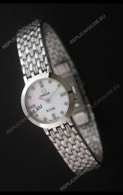 Omega De Ville Seamaster QuartzÂ in White Dial