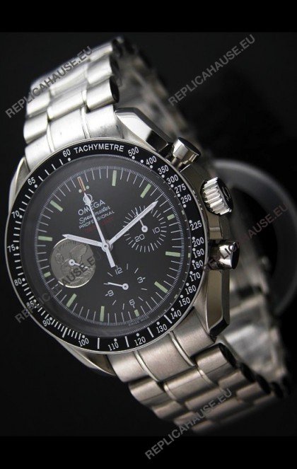 Omega Speedmaster Moonwatch Silver Apollo Swiss Watch