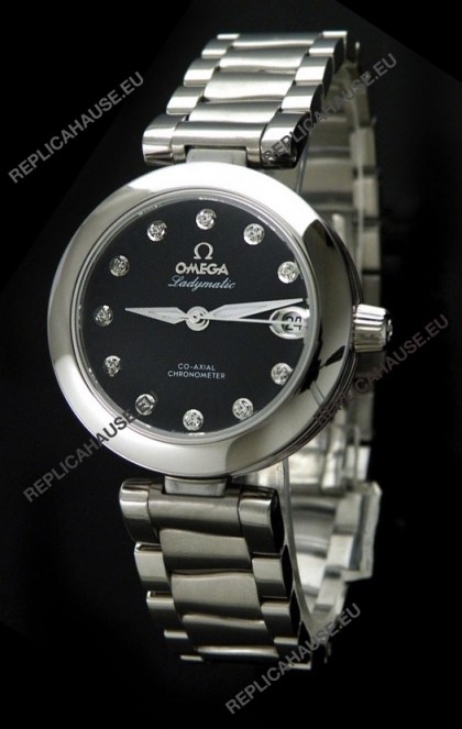 Omega Deville Ladymatic Chronometer Swiss Automatic Watch - 1:1 Mirror Replica 