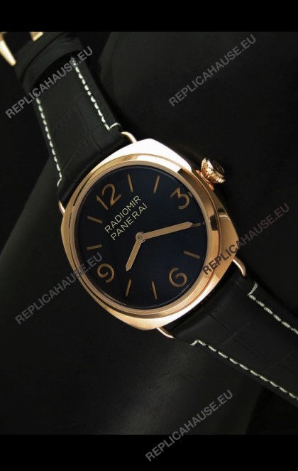 Panerai Radiomir Special Ed Watch - Pink Gold Case - 1:1 Mirror Replica