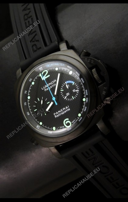 Panerai Luminor Regatta Flyback Swiss Watch PVD Casing