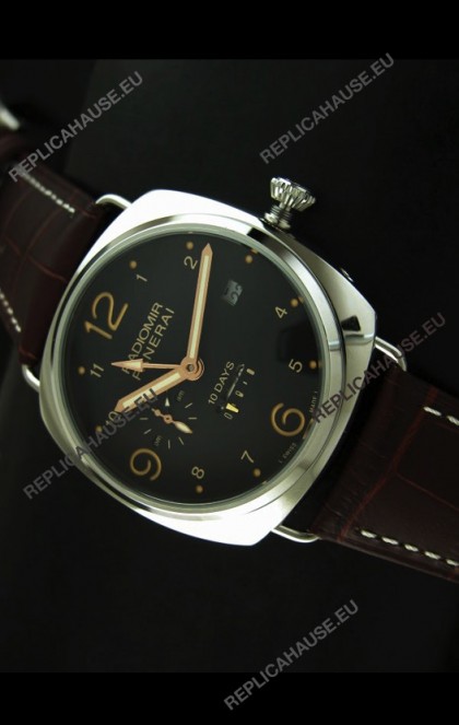 Panerai Radiomir PAM497 10 Days Japanese Replica Watch in Steel Case