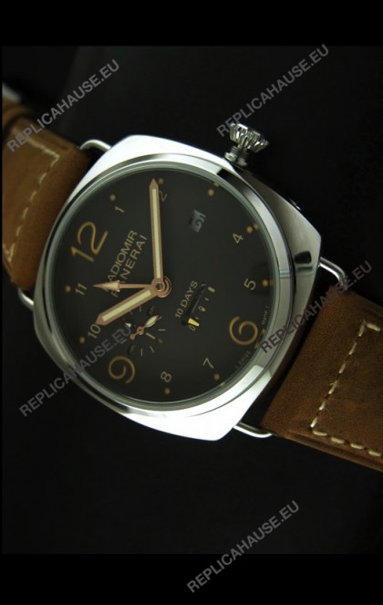 Panerai Radiomir PAM497 10 Days Japanese Replica Watch in Steel Case