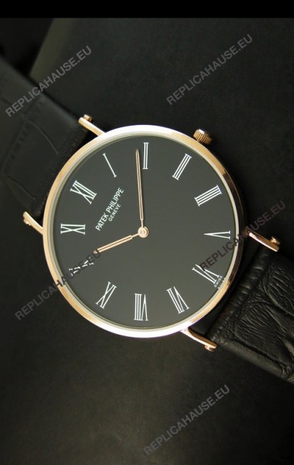 Patek Philippe Calatrava Ulta-Thin Japanese Replica Watch - 4MM Thick