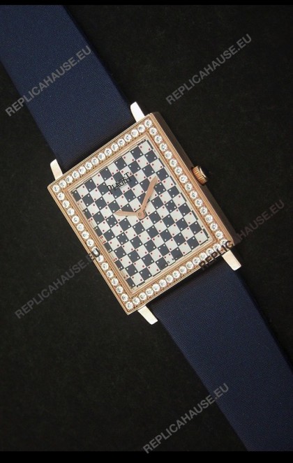 Piaget Black Tie Diamonds Lady Watch in Blue
