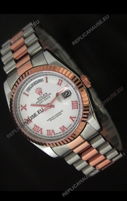 Rolex Day Date Japanese Replica Rose Gold Watch