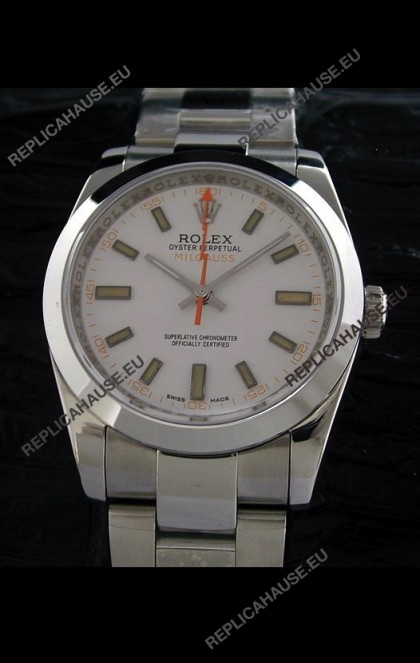 Rolex Oyster Perpetual Milgauss Swiss Replica Watch
