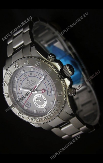 Rolex Yachtmaster II Japanese Replica Watch Silver Dial