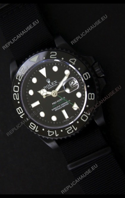 Rolex Pro-Hunter GMT Master II Swiss Replica Ceramic Watch