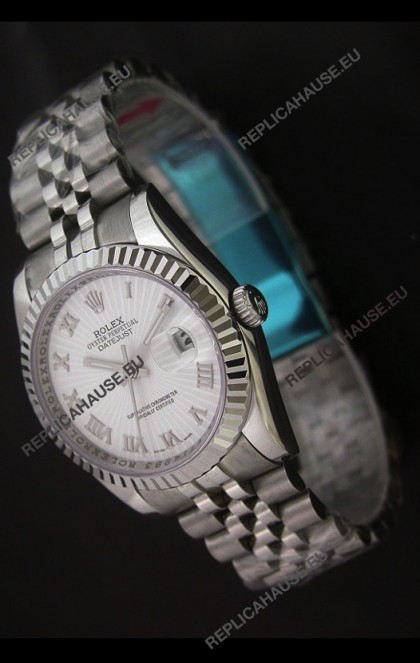RolexÂ Datejust Oyster Perpetual Swiss Replica Watch in Roman Hour Markers