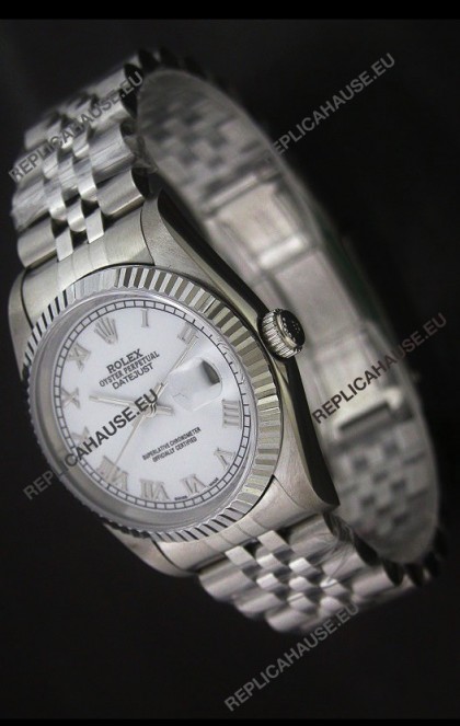 RolexÂ Datejust Oyster Perpetual Swiss Replica Watch in Roman Hour Markers