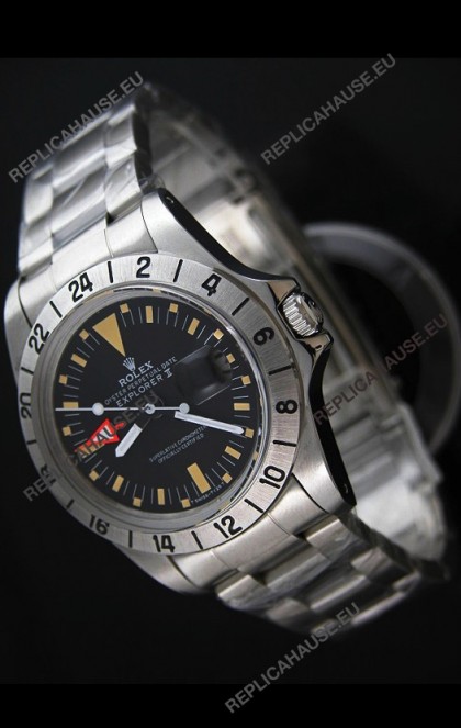 RolexÂ Explorer II Swiss Watch Vintage Style Dial