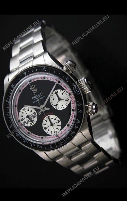 Rolex Oyster Cosmograph Swiss Replica Watch in Black Dial