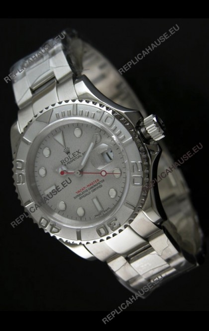 Rolex Replica Yachtmaster Swiss Watch with ORIGINAL ROLEX ROLESIUM DIAL