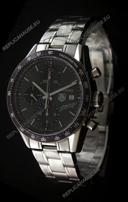 Tag Heuer Carrera JM Fangio Limited Watch in Grey Dial