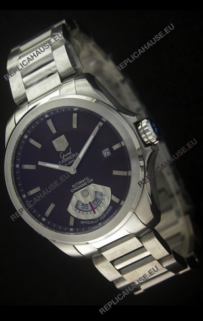Tag Heuer Grand Carrera Calibre Swiss Automatic Watch in Black Dial