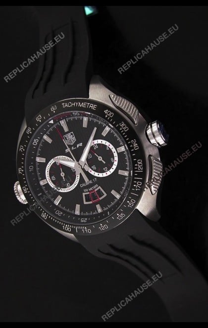 Tag Heuer Mercedes-Benz SLR Calibre 17Â Steel Japanese Watch in Black