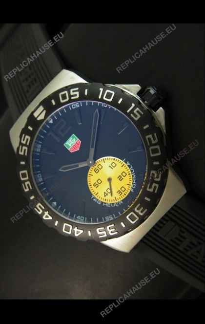 Tag Heuer Formula 1 Japanese Replica Watch in Quartz Movement - All Black Dial