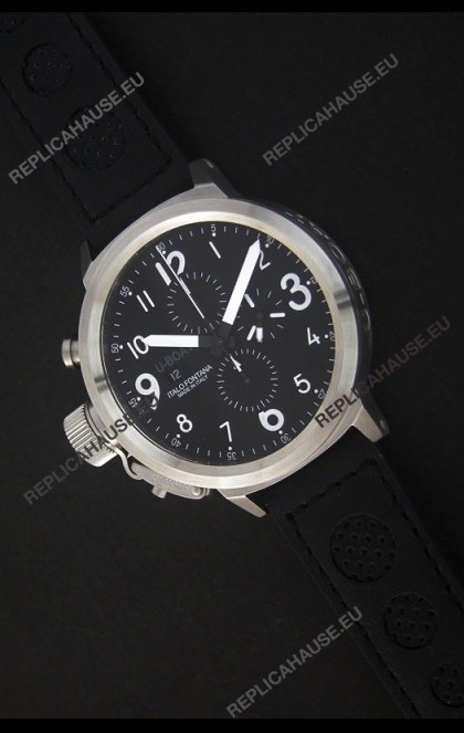 U-Boat Flightdeck Watch in Black Dial