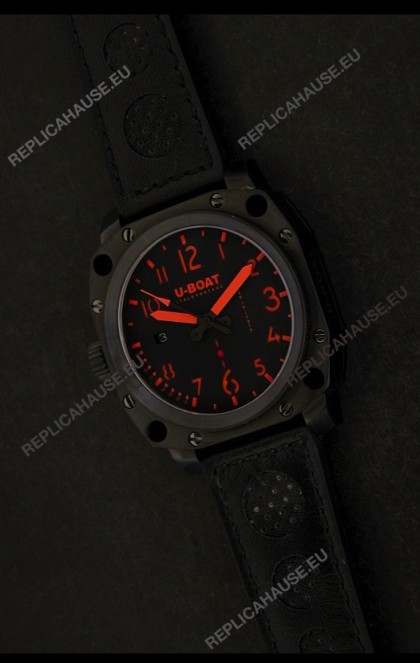 U-Boat Thousands of Feet Black PVD Watch