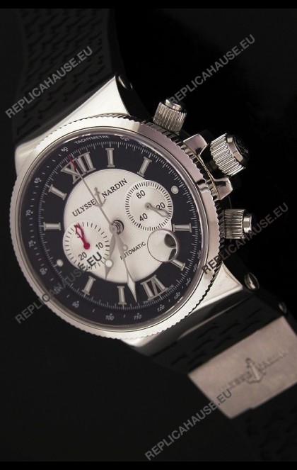 Ulysse Nardin No.239 Swiss Automatic Watch in Black&White Dial