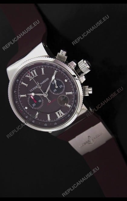 Ulysse Nardin UN No.250 Swiss Automatic Watch in Chocolate Dial