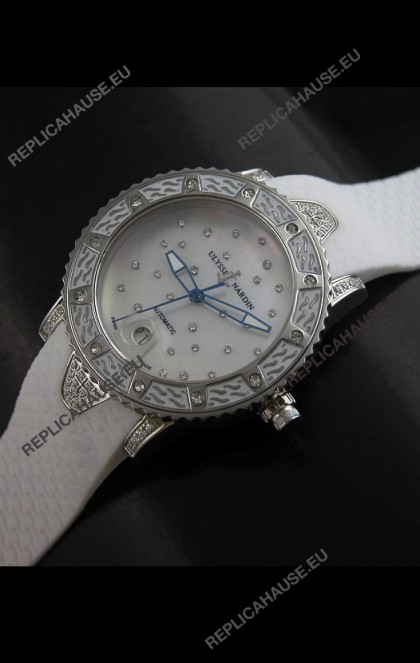 Ulysse Nardin Lady Diver White Starry Night Swiss Automatic Watch