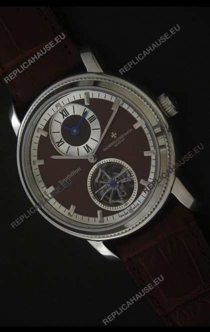 Vacheron Constantin Malte Tourbillon Japanese Watch in Brown Dial