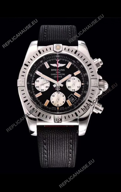 Breitling Chronomat Airbone 1:1 Mirror Replica Watch in Black Dial