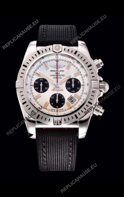 Breitling Chronomat Airbone 1:1 Mirror Replica Watch in White Dial