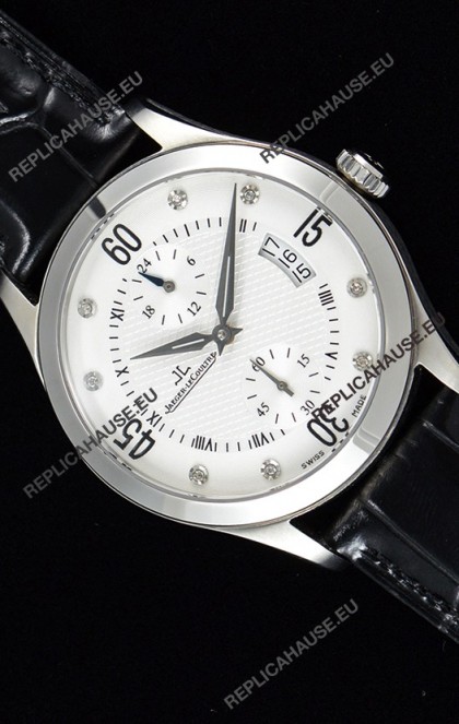 Jaeger LeCoultre Master Control Stainless Steel Swiss Replica Watch 