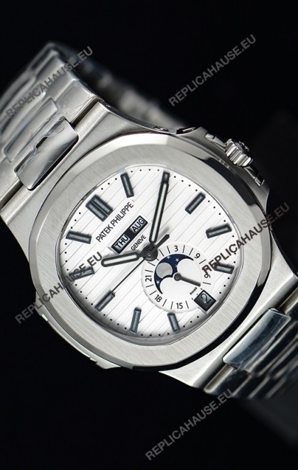 Patek Philippe Nautilus 5726A 1:1 Mirror Swiss Watch White Dial