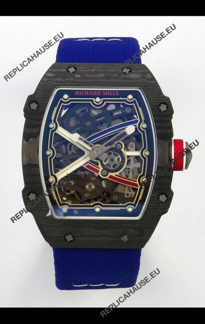 Richard Mille RM67-02 Black NTPT 37 Grams CRMA7 Clone Movement 