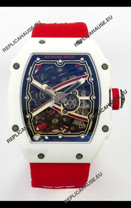 Richard Mille RM67-02 White NTPT 37 Grams CRMA7 Clone Movement 