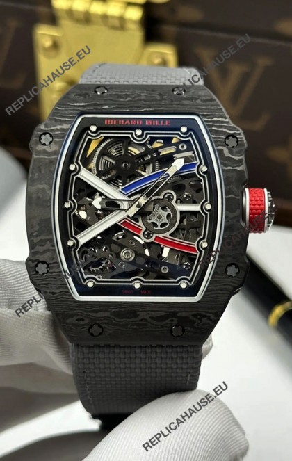Richard Mille RM67-02 Black NTPT 37 Grams CRMA7 Clone Movement 