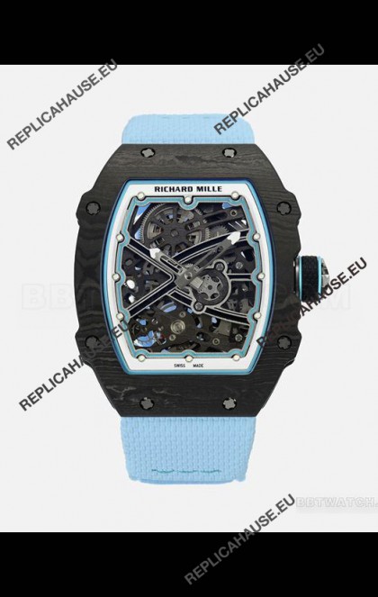 Richard Mille RM67-02 Black NTPT 37 Grams CRMA7 Clone Movement 