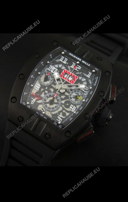 Richard Mille RM011 Filipe Massa Edition PVD Casing Swiss Replica Watch